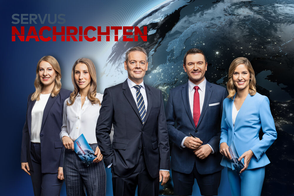 ServusTV-Nachrichtenteam für Info&Aktuelles