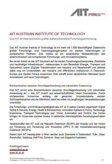 AIT Pressemappe (deutsch)