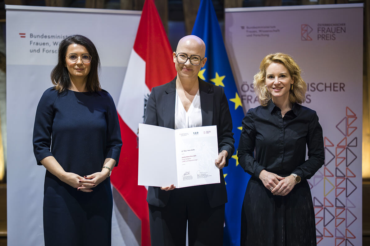 Anna Huditz_Rehor-Preis (c) BMFWF Dunker (BKA) (1)